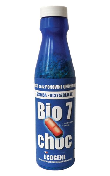 Bio7 CHOC BIOAKTYWATOR - osadniki - AKTYWACJA - biopreparat do oczyszczalni, preparat , bakterie , biopreparat do osadnika na start , biopreparat do oczyszczalni drenażowej , biopreparat do oczyszczalni tunelowej , startówka