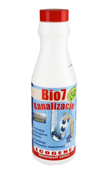 Preparat do oczyszczalni ścieków Bio7 Kanalizacje