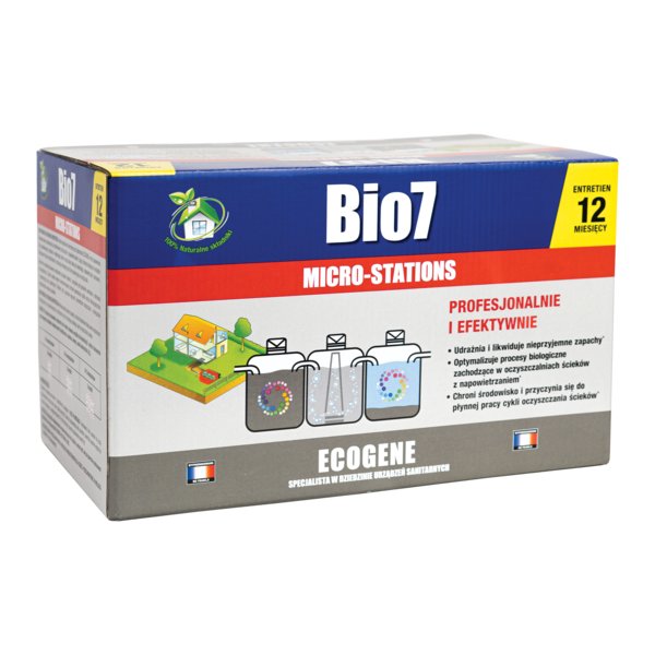 BIO7 ENTRETIEN MICRO-STATIONS 12 miesięcy - oczyszczalnie biologiczne
