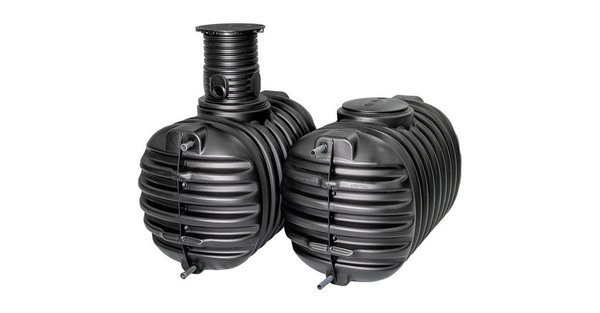 Zbiornik Compact 5600 l (2 x 2800l) z nadbudową KOMFORT