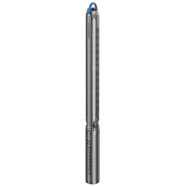 Pompa głębinowa 3-fazowa GRUNDFOS SP7-8 częstotliwość 50 Hz, moc 1.1 kW 3.25 A, prędkość obrotowa 2900 obr/min, z zaworem zwrotnym