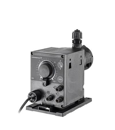 Pompa dozująca GRUNDFOS DDA 120-7 AR-PV-T-C-F-31U3U3FG, maksymalna wydajność 120 l/h, pobór mocy silnika 62 W