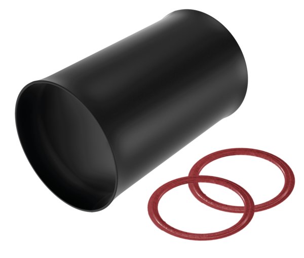 HEATPEX ARIA CONNECT Łącznik dwukielichowy do rury 63mm z kompletem 2 sztuk uszczelek