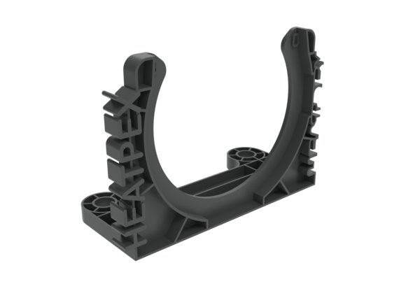 HEATPEX ARIA CONNECT Uchwyt do rury 90 mm szary - 10 szt.