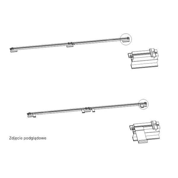 Uchwyt KS2100-1B-T150