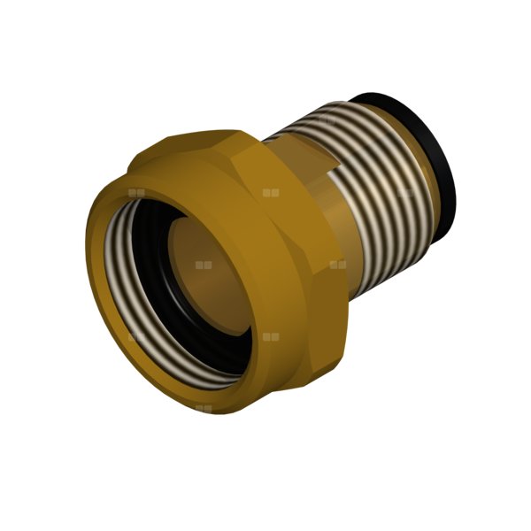 Półśrubunek GW¾”XGZ½”