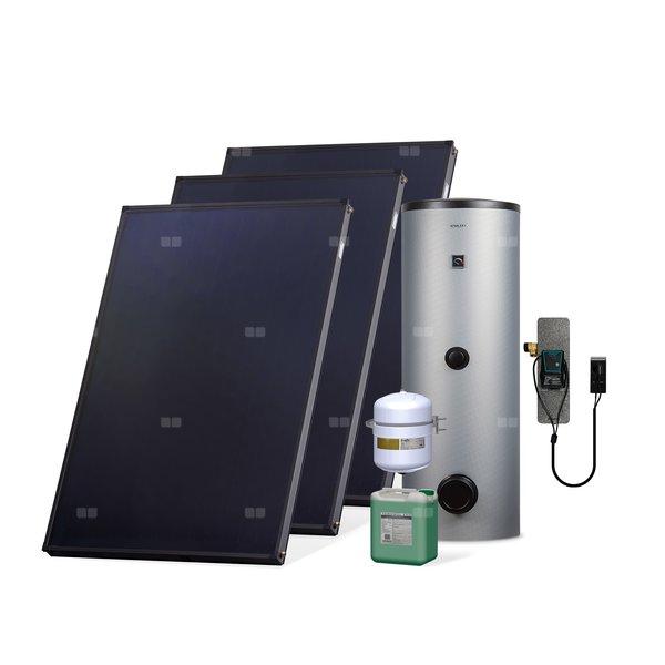 Zestaw solarny Komfort HX400-3KS2600.S019
