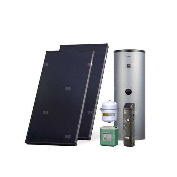 Zestaw solarny Komfort Max HX200-2KS2100.S201
