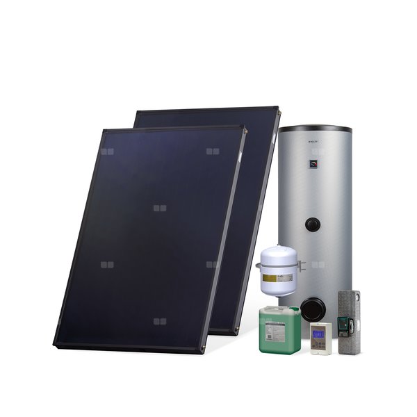 Zestaw solarny Komfort Plus HX200-2KS2100.S105