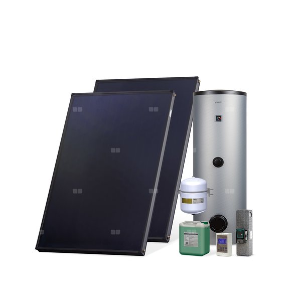 Zestaw solarny Komfort Plus HX300-2KS2600.W111
