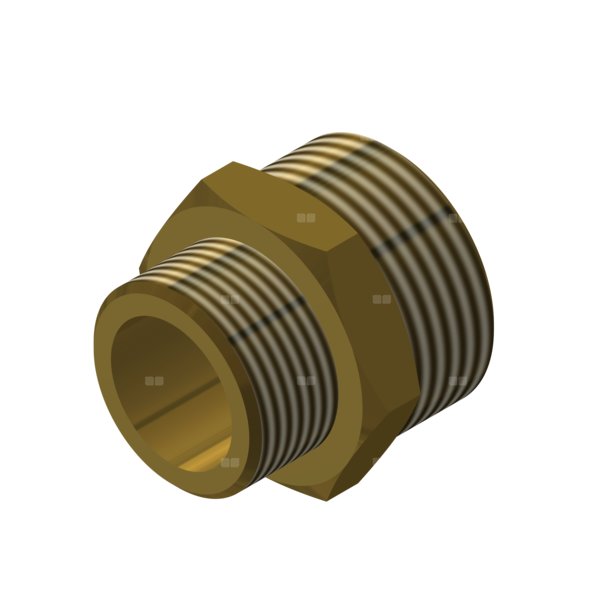 Nypel redukcyjny GZ 1'' x GZ 3/4''