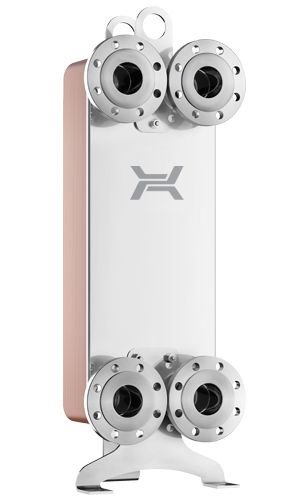 Wymiennik płytowy lutowany miedzią LE400-400L-DN100.SS