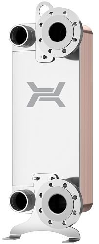 Wymiennik płytowy lutowany RD235-20-DN80.SS 2x DN80 kołnierz SS 2x ID 76,3mm