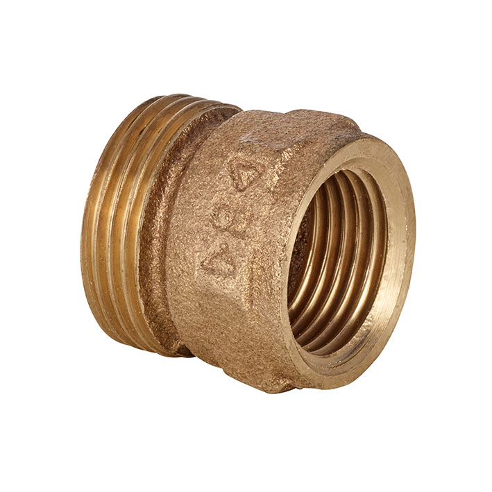 Część śrubunku IBP 4370 G, brąz, 1 1/2'' x 2'' (GW x GZ)