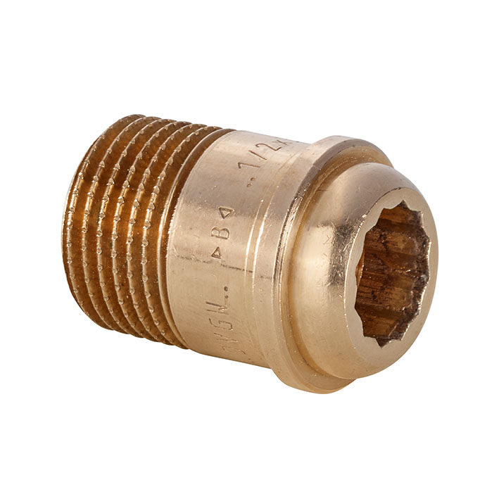 Część śrubunku - stożek IBP 4382 G, brąz, 1 1/2'' x 2'' (GZ x WK)