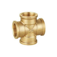 Czwórnik IBP 8180 M mosiądz 1" x 1" x 1" x 1", GW