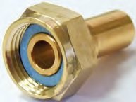 Złączka z ruchomą nakrętką IBP PG 4359 G do gazu (złoty), 3/4'' x 22 mm (zw x GW)