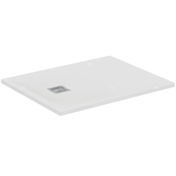 Brodzik prostokątny 1000x800x30 mm Spód szlifowany, bez korka spustowego - ULTRA FLAT S +