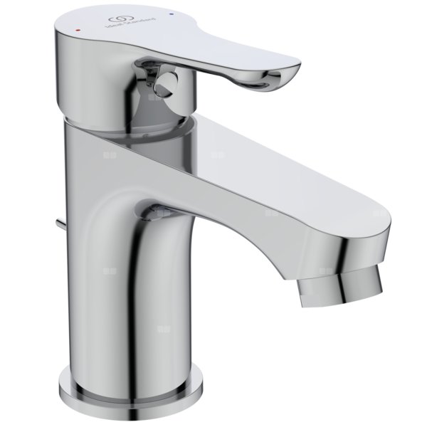 ALPHA Bateria umywalkowa H75 RMTD CHR PU/PL