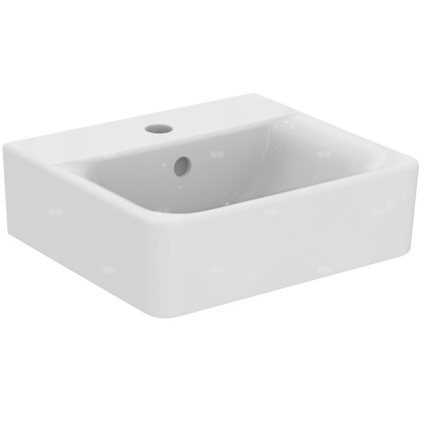 CONNECT CUBE Umywalka 40x36 White 1TH