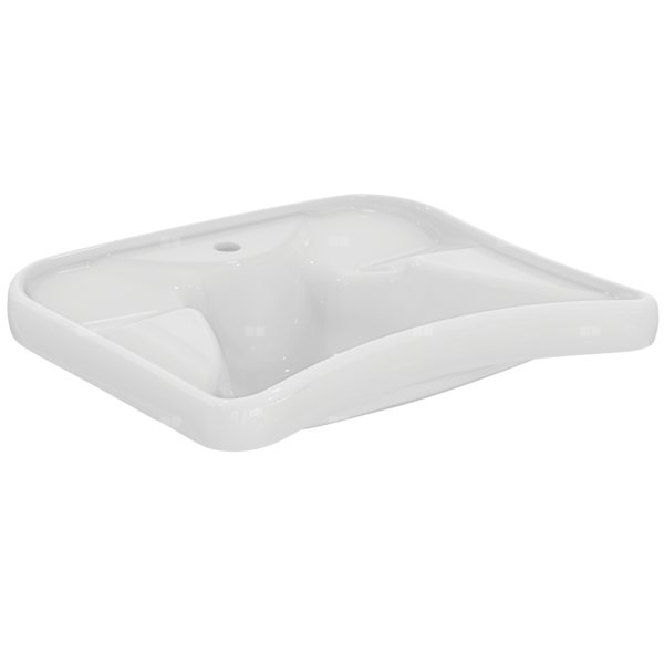 ATLANTIS UMYWALKA 67X60 WHITE 1TH