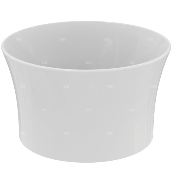 LDV UMYWALKA ZAOKR. 34X34 WHITE BXD