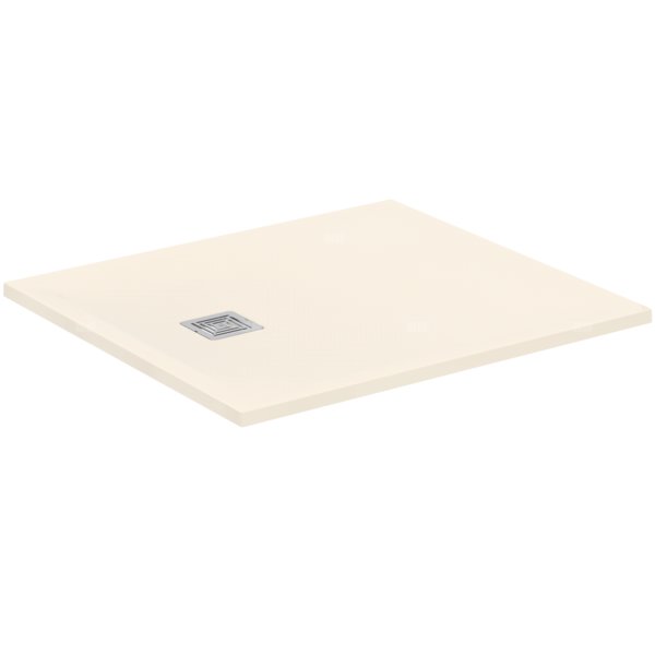Brodzik prostokątny 1000x900x30 mm Spód szlifowany Tył szlifowany, bez korka spustowego - ULTRA FLAT S +