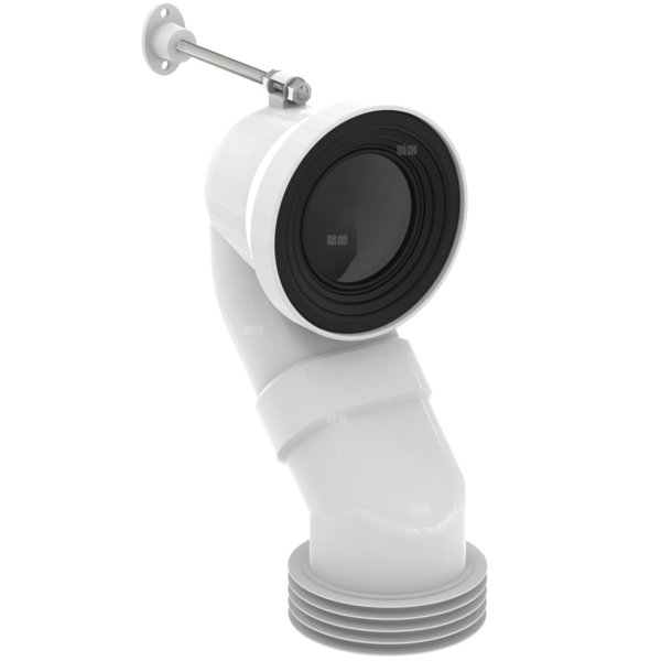 Kolano odpływowe 132x315x290 mm - MULTI SUITES - FINISHED PRODUCTS