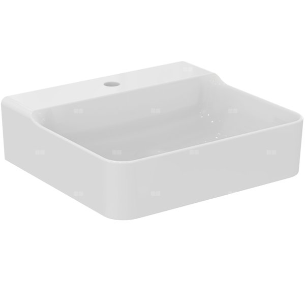 CONCA Umywalka 50 1TH NOF GRINDED WHT IP