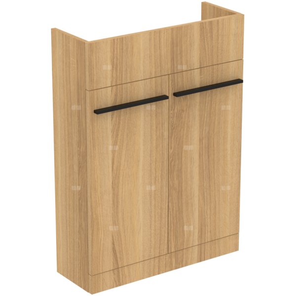 I.LIFE S SZAFKA 2 DS 60 NAT OAK