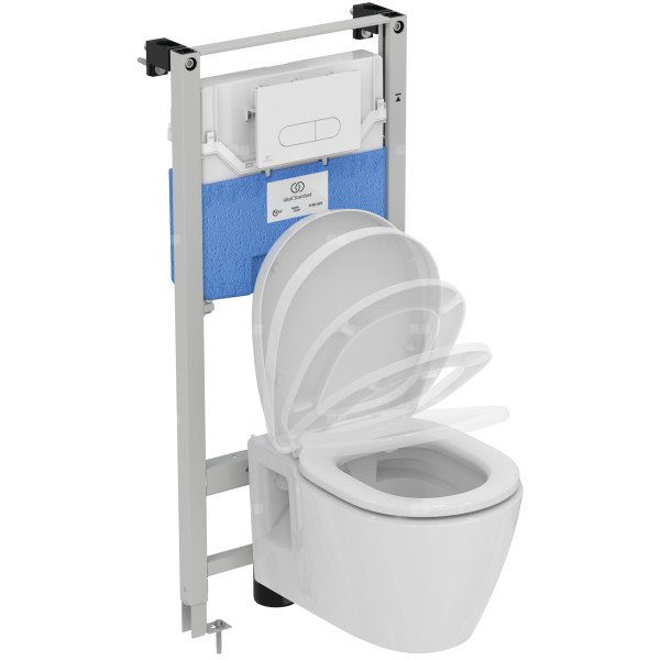 Pakiet podtynkowy, spłuczka, mechaniczna, odpływ poziomy - PROSYS PACKS
