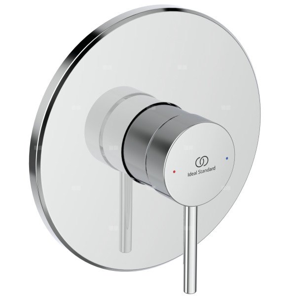 Bateria prysznicowa do zabudowy 157x64x158,5 mm, ilość wyjść: 1, wymagany zestaw 1 (A1000NU) 26 l/min (3 bar) - CERALINE NUOVO
