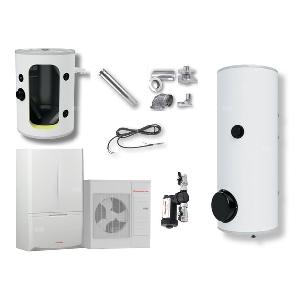 Zestaw z hybrydową pompą ciepła Zestaw MAGIS COMBO PLUS 9 V2 M300 B50