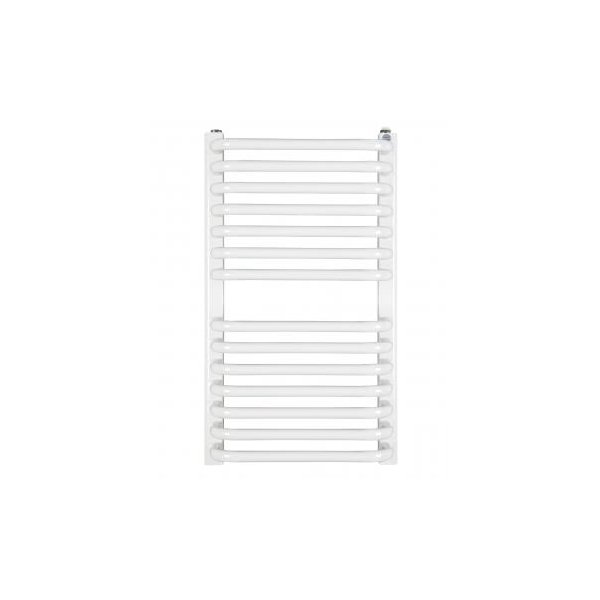 Grzejnik drabinkowy INSTAL-PROJEKT STANDARD 3D, wym. 1173 x 300 mm, kolor biały/white silk, moc 605W