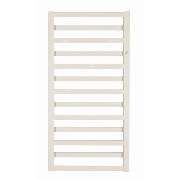 Grzejnik drabinkowy INSTAL-PROJEKT POPPY, wym. 1630 x 400 mm, kolor biały/white silk, moc 585W