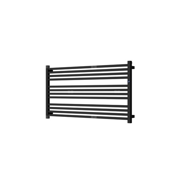 Grzejnik drabinkowy INSTAL-PROJEKT STICK LEVEL, wym. 555 x 1000 mm, kolor czarny/black swan, moc 554W