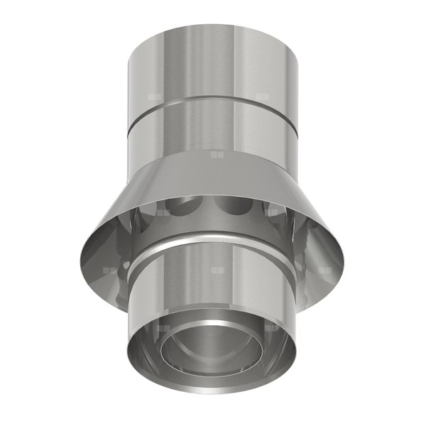 Przejście TWIN na DWECO 2.0 i zasysem powietrza fi100mm