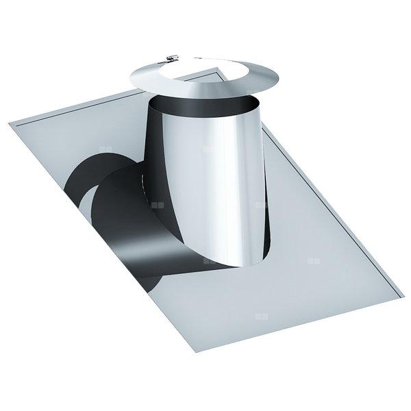 Przejście przez dach 26st. - 35st. (stal nierdzewna) fi100/150mm