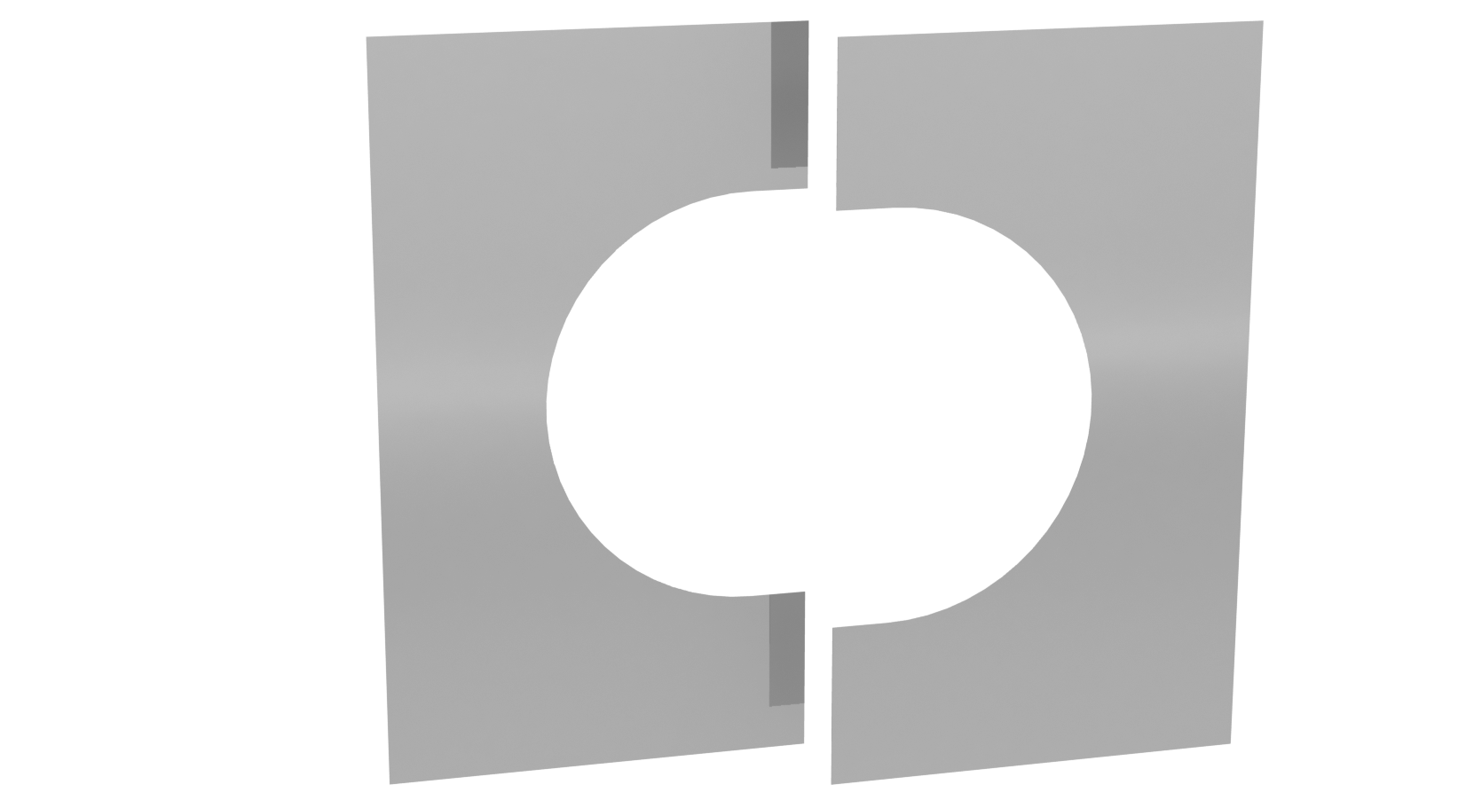 Osłona dwuczęściowa 0-30st. fi150mm