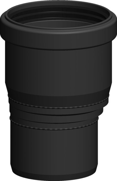 Element rozszerzający z fi60mm do fi80mm ekscentryczny