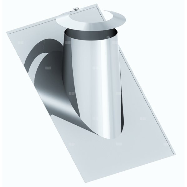 Przejście przez dach 36st. - 45st. z płaszczem ołowianym i kołnierzem,fi130/180mm