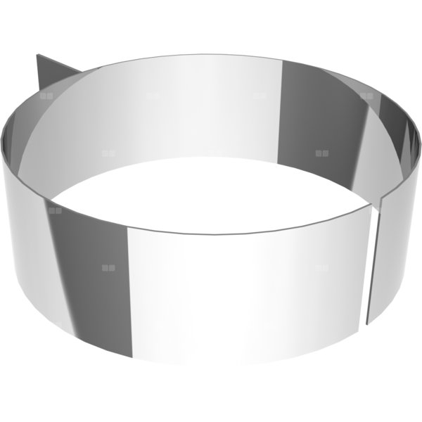 Obejma mocująca dachowa z zaciskiem instalacji odgromowej JEREMIAS DW69 stal nierdzewna fi 130 mm