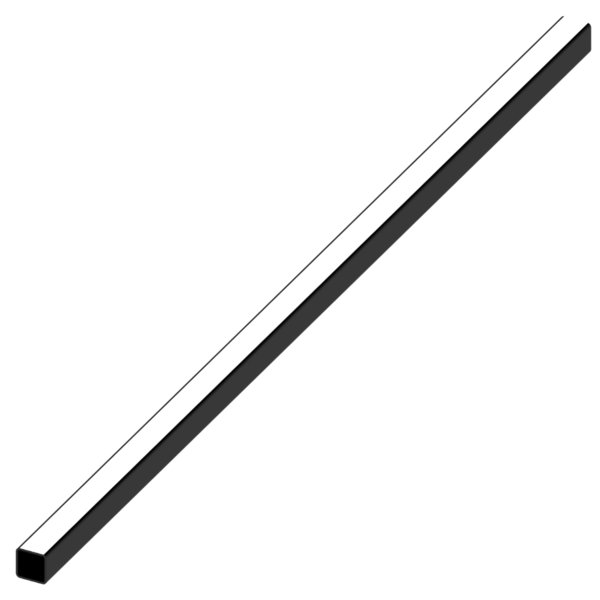 Ramię wspornika DW20 30x30 o długości 500mm RAL9011MB
