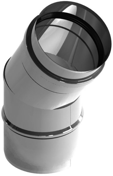 Kolano sztywne 30st. fi100mm