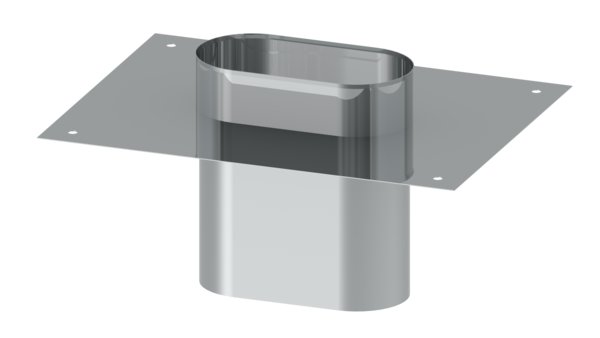 Króciec dylatacyjny JEREMIAS OV/EW0826 stal nierdzewna fi 120x240 mm