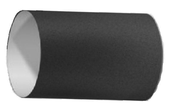 Złączka l=250mm fi100mm RAL9011MB