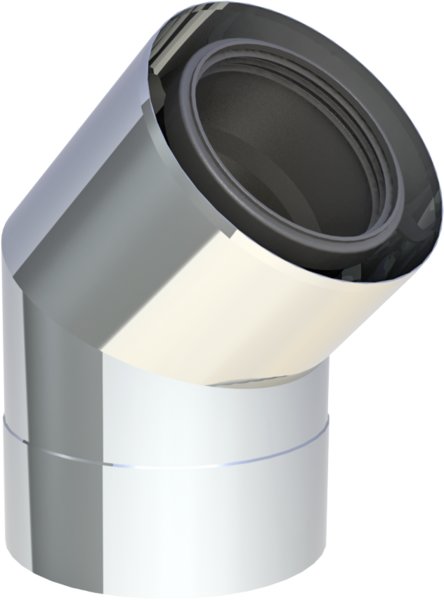 Kolano 45st. DN100/150 wysoki połysk