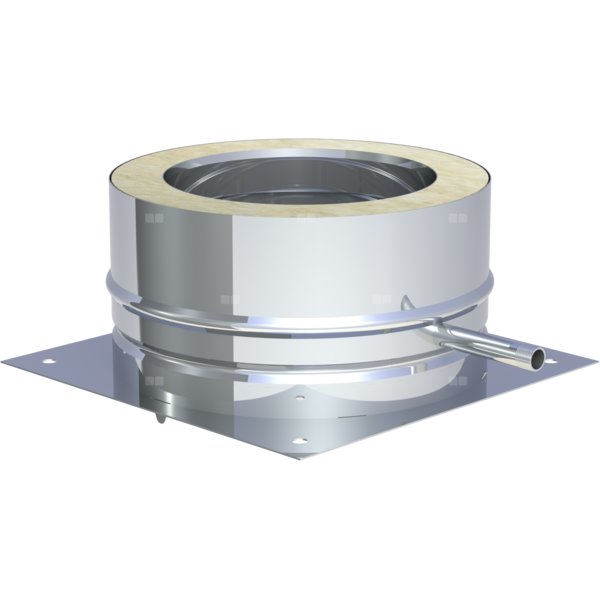 Płyta fundamentowa z odpływem skroplin w bok montaż na cokol Ref. 308-DW66200