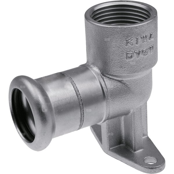 Kolano ścienne z uszami GW Inox Sprinkler - 22 Rp3/4" L = 52 mm