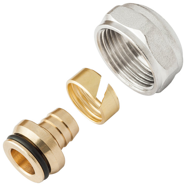 Śrubunek mosiężny GW do rur PERT i PEXC - 12x2.0 G3/4"